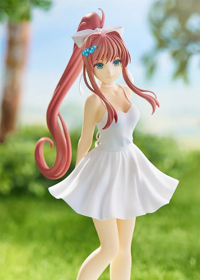 Doki Doki Literature Club! - Monika - Pop Up Parade - White Dress Ver. (Good Smile Company)ㅤ – Good Smile Company – ActionFigureBrasil