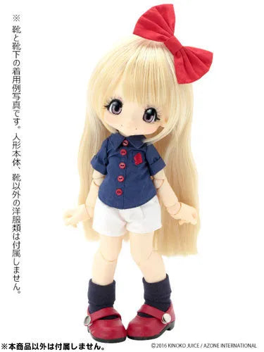Doll Clothes - KIKIPOP! - Kinoko Planet - Strap Shoes - Red (Azone)ㅤ – Azone International – ActionFigureBrasil