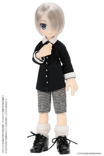 Doll Clothes - Picconeemo Costume - Casual Shorts - 1/12 - White x Black (Azone)ㅤ – Azone International – ActionFigureBrasil — ângulo diferente