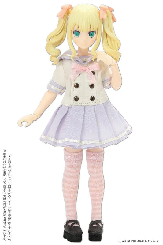 Doll Clothes - Picconeemo Costume - Gymnasium Sailor One-piece Set - 1/12 - Lavender (Azone)ㅤ – Azone International – ActionFigureBrasil