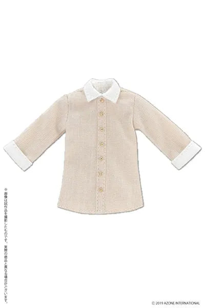 Doll Clothes - Picconeemo Costume - Long Shirt - 1/12 - Beige x White (Azone)ㅤ – Azone International – ActionFigureBrasil