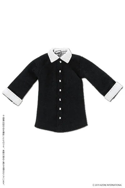 Doll Clothes - Picconeemo Costume - Long Shirt - 1/12 - Black x White (Azone)ㅤ – Azone International – ActionFigureBrasil