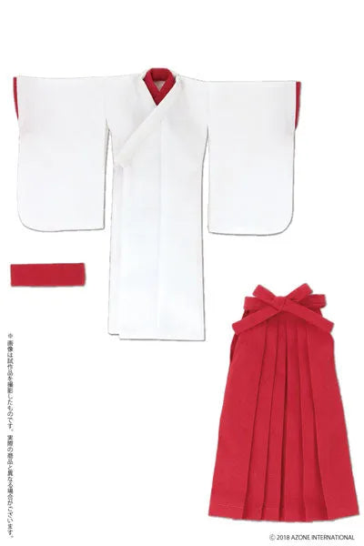 Doll Clothes - Pureneemo Original Costume - Shrine Maiden Set - 1/6 - Scarlet (Azone)ㅤ – Azone International – ActionFigureBrasil