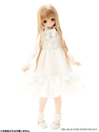 Doll Clothes - PureNeemo - PureNeemo M Size Costume - SAHRA'S à la mode - Milky Pearl Dress Set - 1/6 - White (Azone)ㅤ – Azone International – ActionFigureBrasil — ângulo diferente