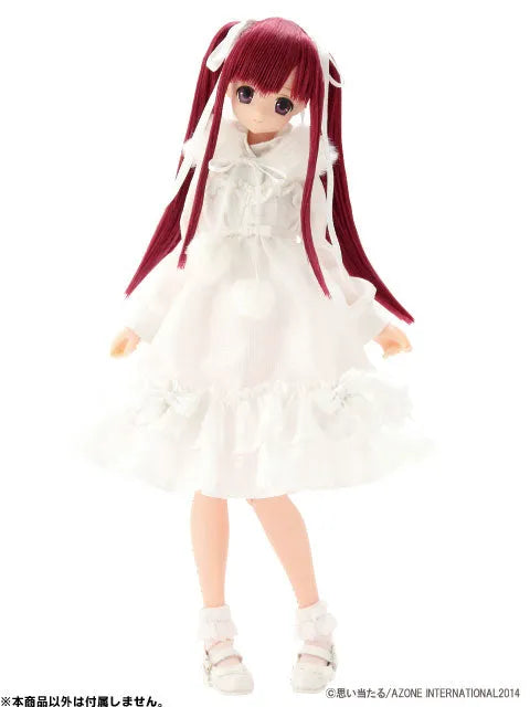 Doll Clothes - SAHRA'S à la mode - Pureneemo Original Costume - Milky Frill Strap Shoes - 1/6 - White (Azone)ㅤ – Azone International – ActionFigureBrasil