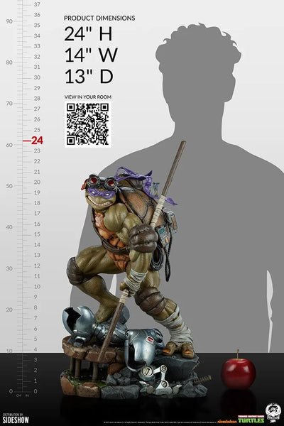 Donatello (Deluxe Edition) - LIMITED EDITION: 500 (Deluxe Edition) – PCS – ActionFigure Brasil — embalagem