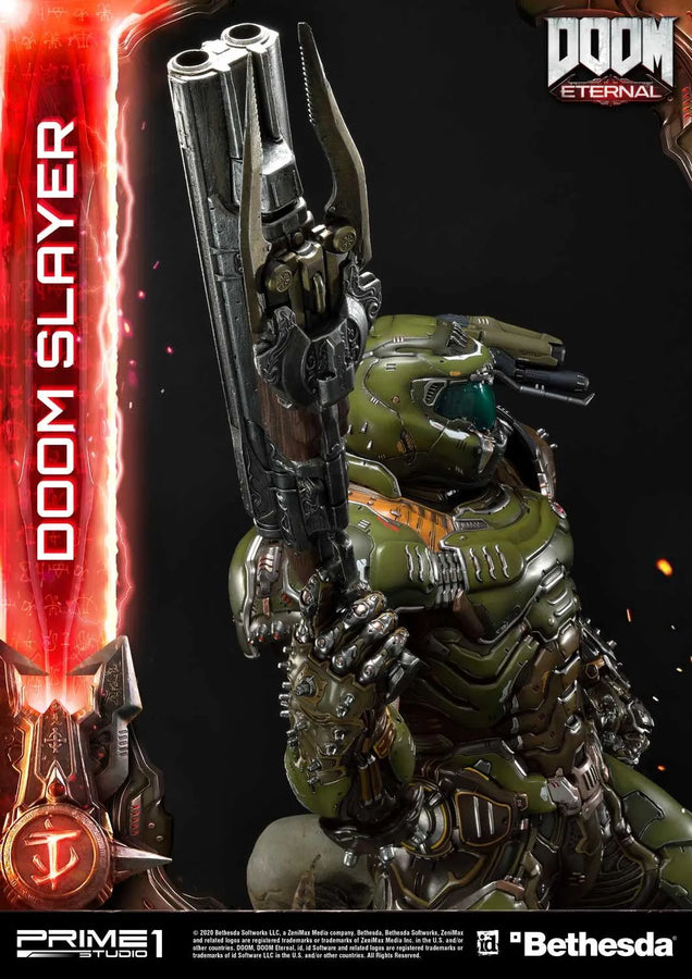 Doom Slayer (Deluxe Version) Doom Eternal – Prime1Studio – ActionFigure Brasil