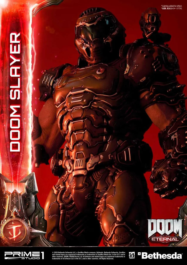 Doom Slayer (Deluxe Version) Doom Eternal – Prime1Studio – ActionFigure Brasil