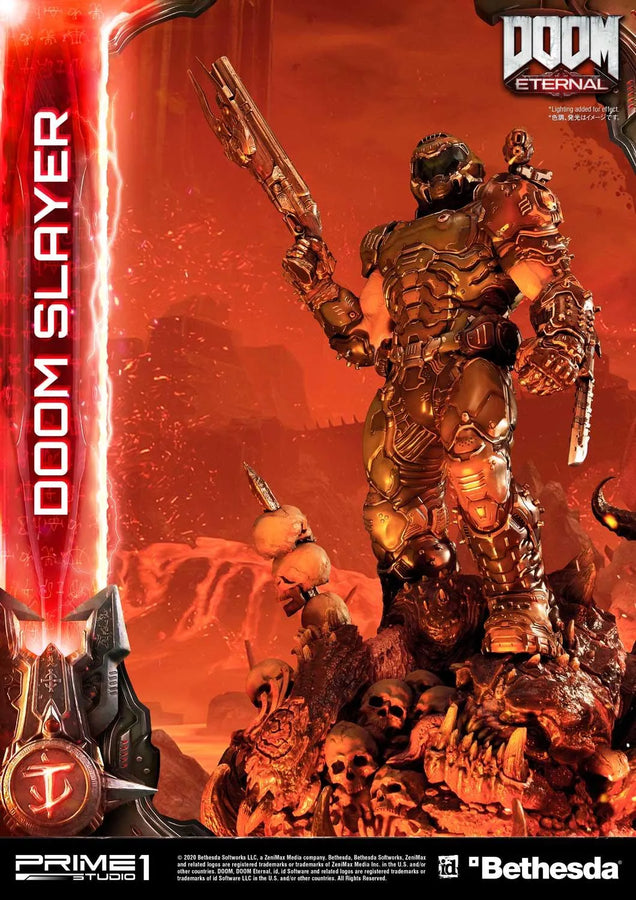 Doom Slayer (Deluxe Version) Doom Eternal – Prime1Studio – ActionFigure Brasil