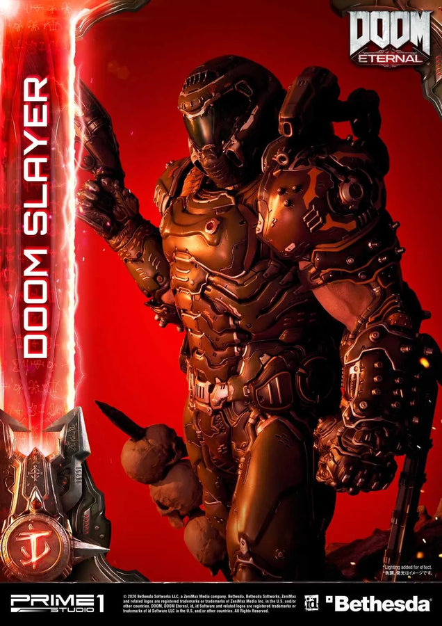 Doom Slayer (Deluxe Version) Doom Eternal – Prime1Studio – ActionFigure Brasil