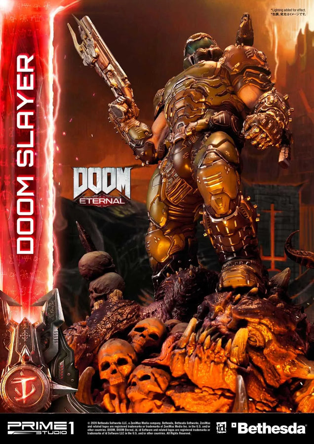 Doom Slayer (Deluxe Version) Doom Eternal – Prime1Studio – ActionFigure Brasil