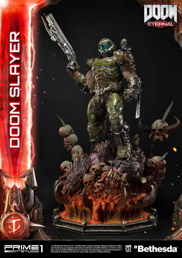 Doom Slayer (Deluxe Version) Doom Eternal – Prime1Studio – ActionFigure Brasil