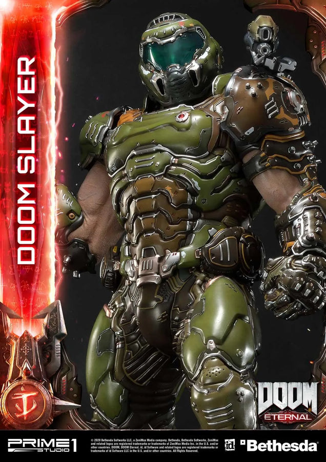 Doom Slayer (Regular Version) Doom Eternal – Prime1Studio – ActionFigure Brasil