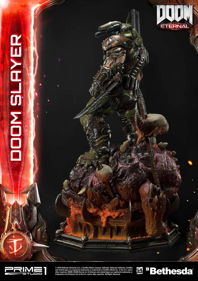 Doom Slayer (Regular Version) Doom Eternal – Prime1Studio – ActionFigure Brasil