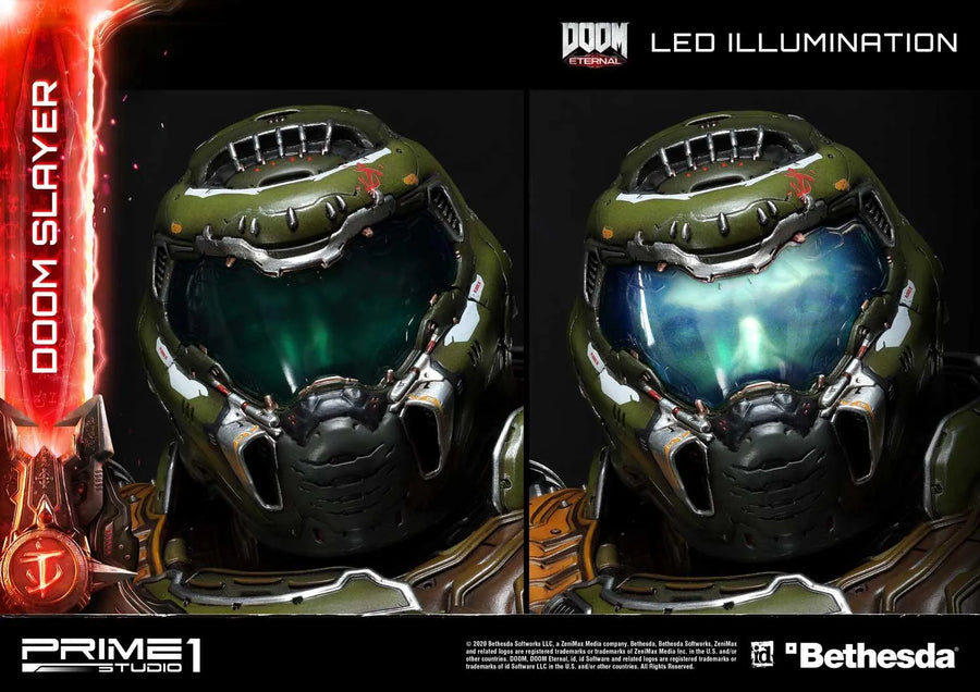 Doom Slayer (Regular Version) Doom Eternal – Prime1Studio – ActionFigure Brasil