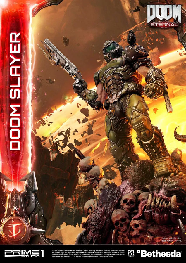 Doom Slayer (Regular Version) Doom Eternal – Prime1Studio – ActionFigure Brasil
