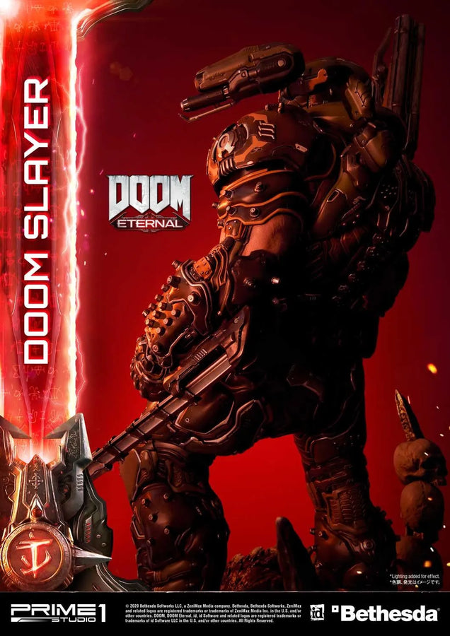 Doom Slayer (Regular Version) Doom Eternal – Prime1Studio – ActionFigure Brasil