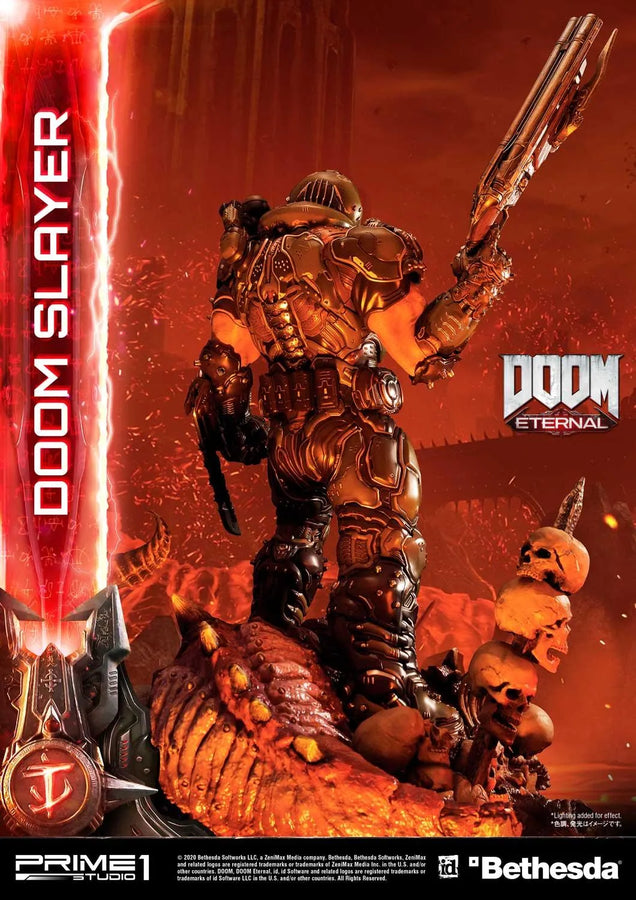 Doom Slayer (Regular Version) Doom Eternal – Prime1Studio – ActionFigure Brasil
