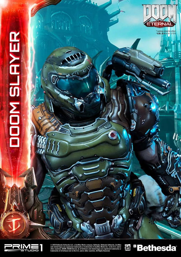 Doom Slayer (Regular Version) Doom Eternal – Prime1Studio – ActionFigure Brasil