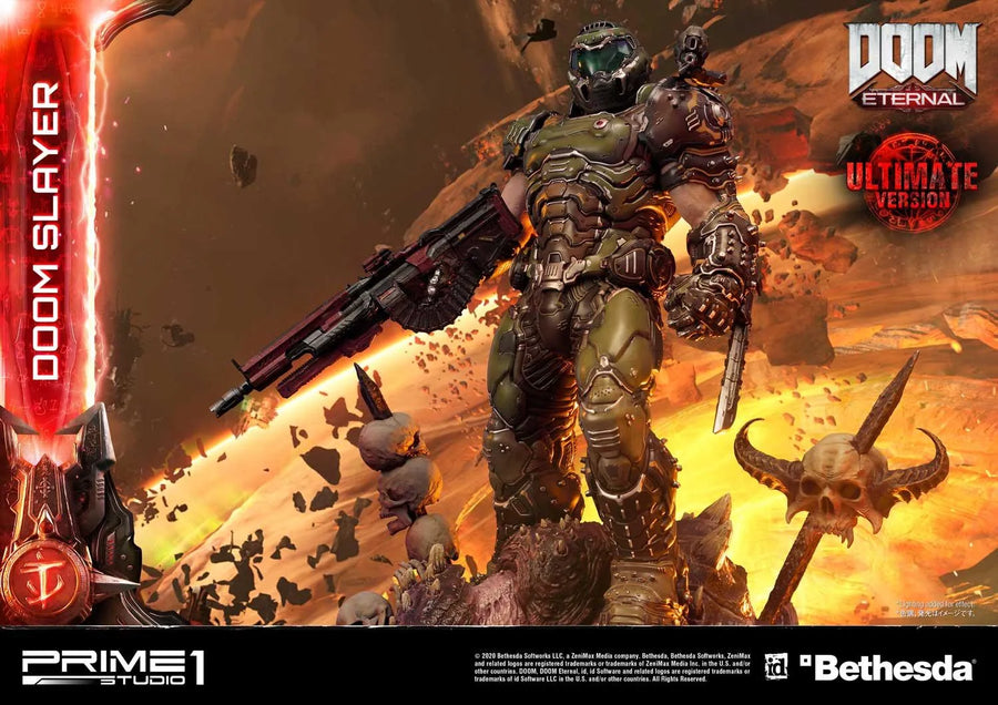 Doom Slayer (Ultimate Version) Doom Eternal – Prime1Studio – ActionFigure Brasil