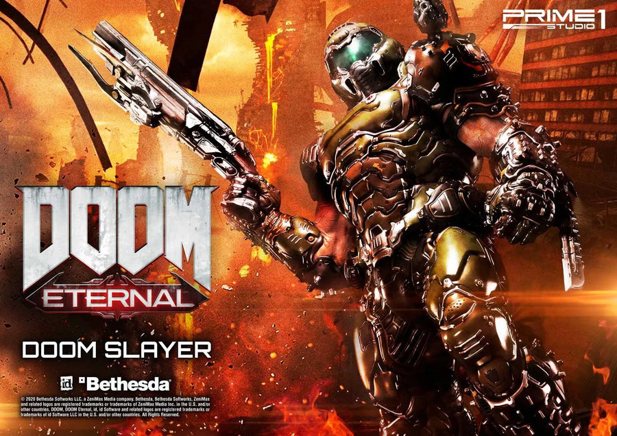 Doom Slayer (Ultimate Version) Doom Eternal – Prime1Studio – ActionFigure Brasil