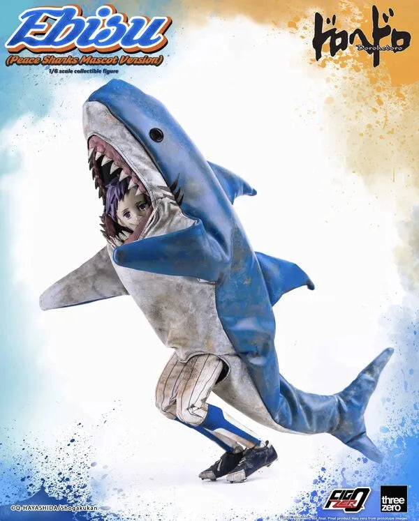 Dorohedoro - Ebisu - FigZero - 1/6 - Peace Sharks Mascot Version (ThreeZero)ㅤ – ThreeZero – ActionFigureBrasil