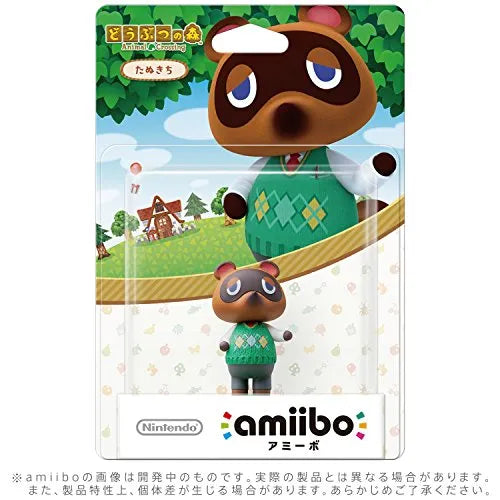 Doubutsu no Mori - Tanukichi - Amiibo - Amiibo Doubutsu no Mori Series (Nintendo)ㅤ – Nintendo – ActionFigureBrasil