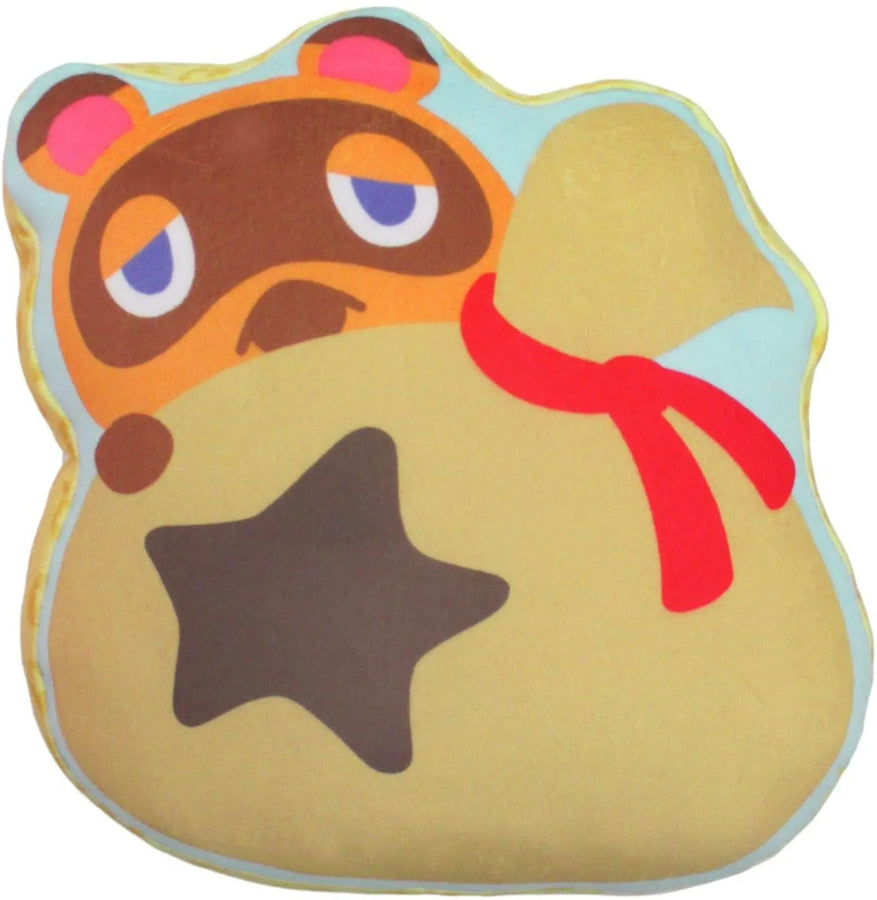 Doubutsu no Mori - Tanukichi - Tom Nook - Cushion (San-ei)ㅤ – Sanei – ActionFigureBrasil