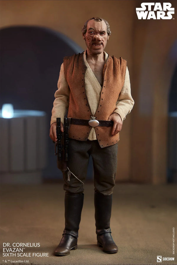 Dr. Cornelius Evazan™ - LIMITED EDITION – Sideshow Collectibles – ActionFigure Brasil — ângulo diferente