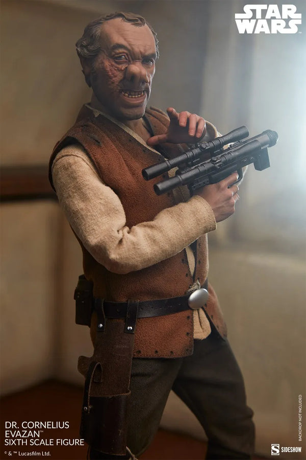 Dr. Cornelius Evazan™ - LIMITED EDITION – Sideshow Collectibles – ActionFigure Brasil — ângulo diferente
