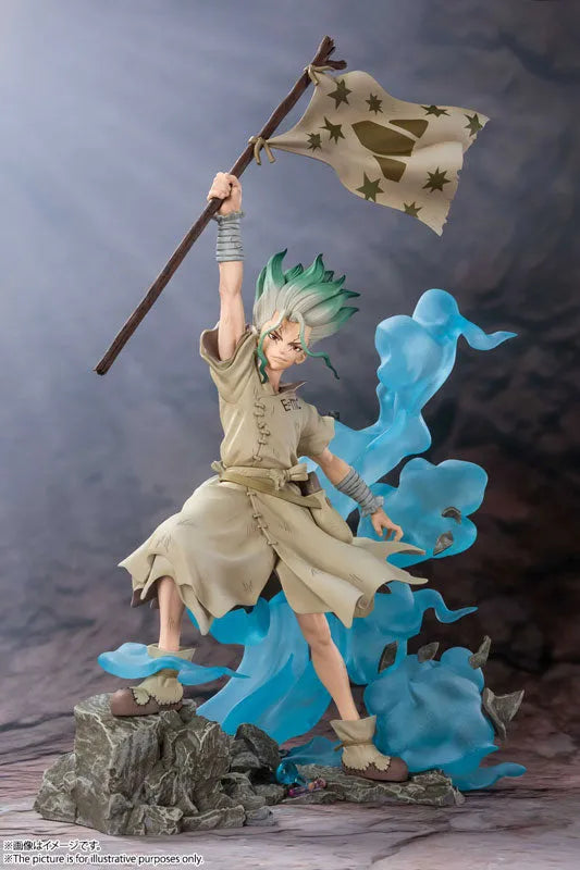Dr. Stone - Ishigami Senkuu - Figuarts ZERO (Bandai Spirits)ㅤ – Bandai Spirits – ActionFigureBrasil