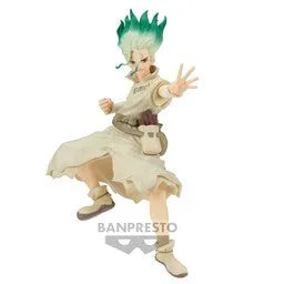 Dr. Stone - Ishigami Senkuu - Figure of Stone World: Zoukei no Kagaku - II (Bandai Spirits)ㅤ – Bandai Spirits – ActionFigureBrasil