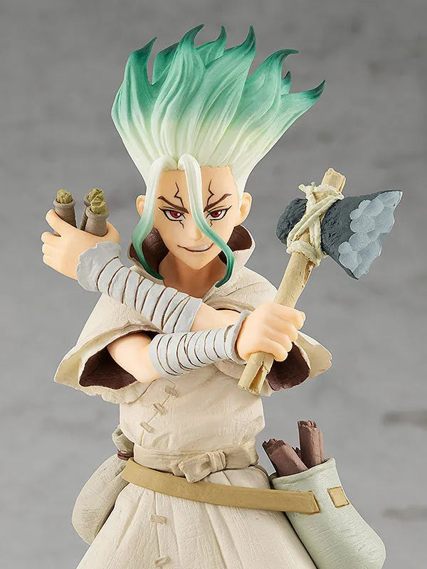 Dr. Stone - Ishigami Senkuu - Pop Up Parade (Good Smile Company)ㅤ – Good Smile Company – ActionFigureBrasil