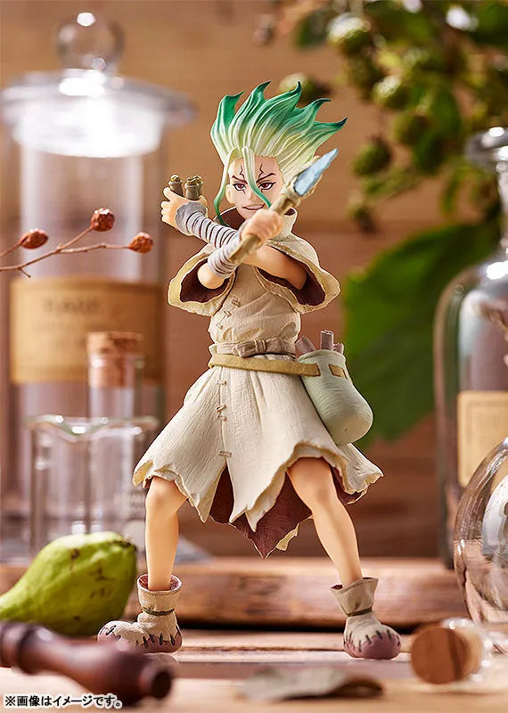 Dr. Stone - Ishigami Senkuu - Pop Up Parade (Good Smile Company)ㅤ – Good Smile Company – ActionFigureBrasil