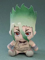 Dr. Stone - Ishigami Senkuu - Tenori Plush (Good Smile Company)ㅤ – Good Smile Company – ActionFigureBrasil — ângulo diferente