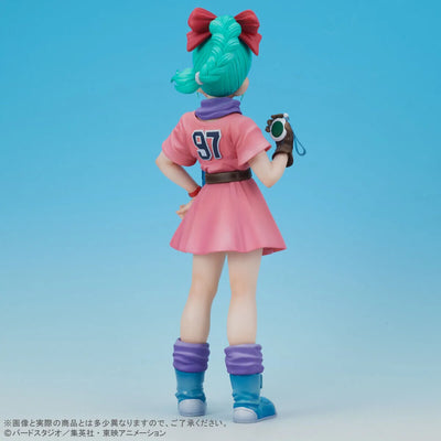 Dragon Ball - Bulma - Gigantic Series (Plex, X-Plus) [Shop Exclusive]ㅤ – PLEX – ActionFigureBrasil — com base expositora
