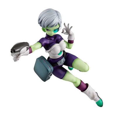 Dragon Ball Gals Cheelai Complete Figureㅤ – MegaHouse – ActionFigureBrasil — com base expositora