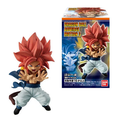 Dragon Ball GT - Gogeta SSJ4 - Bandai Shokugan - Candy Toy - Dragon Ball Adverge - Dragon Ball Adverge Motion 3 (Bandai)ㅤ – Bandai – ActionFigureBrasil — com base expositora