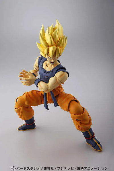 Dragon Ball Kai - Son Goku SSJ - MG Figurerise - 1/8 (Bandai)ㅤ – Bandai – ActionFigureBrasil — ângulo diferente