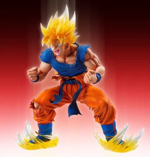 Dragon Ball Kai - Son Goku SSJ - Super Figure Art Collection - 1/8 - Ver. 2 Clear Hair Ver. (Medicos Entertainment)ㅤ – Medicos Entertainment – ActionFigureBrasil