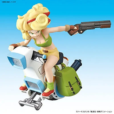 Dragon Ball - Lunch - Mecha Colle - Mecha Collection Dragon Ball Vol.3 - Lunch's One-wheel Motorcycle (Bandai)ㅤ – Bandai – ActionFigureBrasil — ambientada