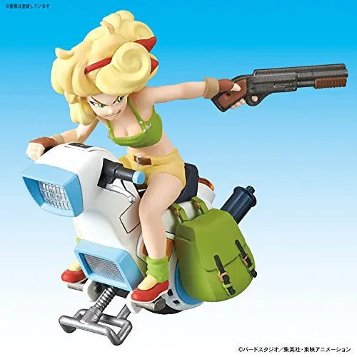 Dragon Ball - Lunch - Mecha Colle - Mecha Collection Dragon Ball Vol.3 - Lunch's One-wheel Motorcycle (Bandai)ㅤ – Bandai – ActionFigureBrasil