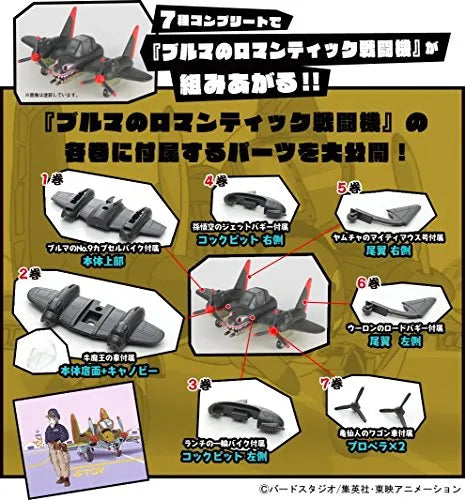 Dragon Ball - Puar - Yamcha - Mecha Colle - Mecha Collection Dragon Ball Vol.5 - Yamcha's Might Mouse (Bandai)ㅤ – Bandai – ActionFigureBrasil
