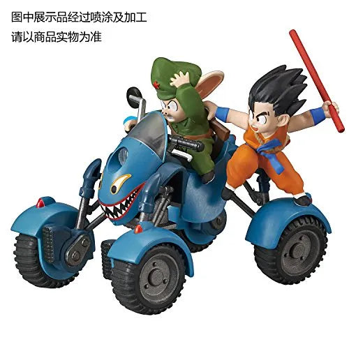 Dragon Ball - Son Goku - Ulong - Mecha Colle - Mecha Collection Dragon Ball Vol. 6 - Oolong`s Road Buggy (Bandai)ㅤ – Bandai – ActionFigureBrasil