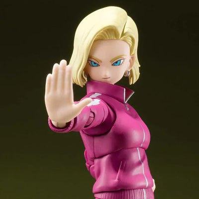 Dragon Ball Super - Android #18 - S.H.Figuarts - Universe Survival Saga (Bandai Spirits) [Shop Exclusive]ㅤ – Bandai Spirits – ActionFigureBrasil — iluminação de estúdio