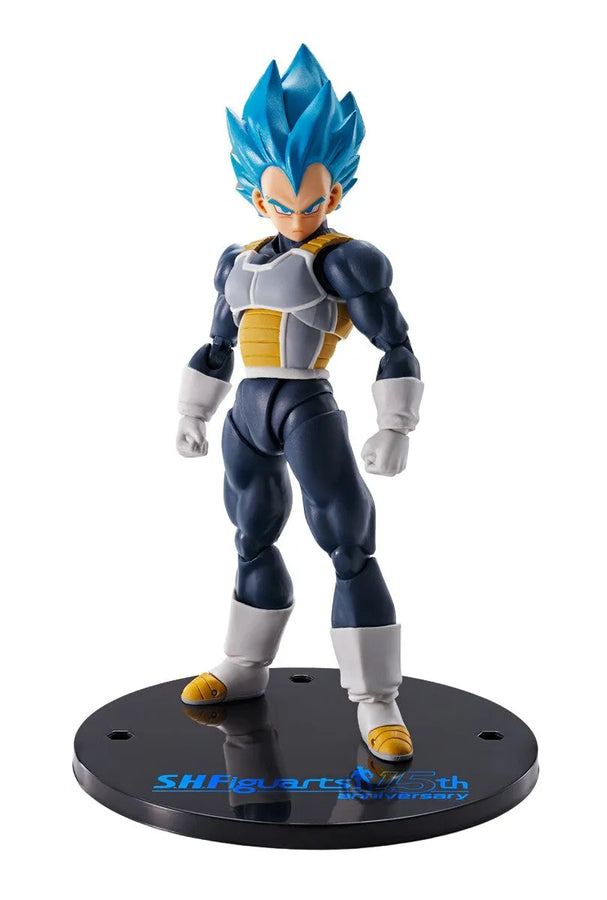Dragon Ball Super Broly - Vegeta SSGSS - Vegeta SSJ God - S.H.Figuarts - Super, S.H.Figuarts 15th Anniversary Ver. (Bandai Spirits) [Shop Exclusive]ㅤ – Bandai Spirits – ActionFigureBrasil