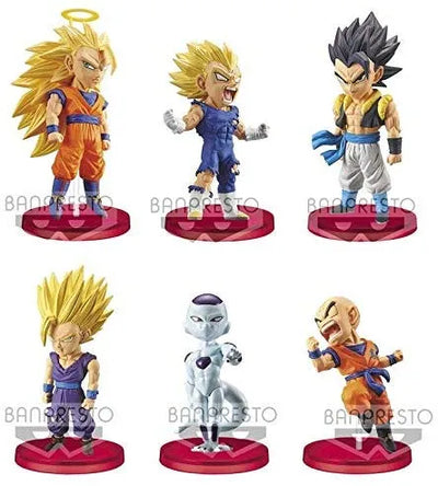 Dragon Ball - Super Saiyan 3 Goku - Vegeta - Gogeta - Frieza - Krillin - Super Saiyan 2 Gohan - Dragon Ball Legends Collab World Collectable Vol.2 - Set of 6 Figures (Banpresto)ㅤ – Banpresto – ActionFigureBrasil