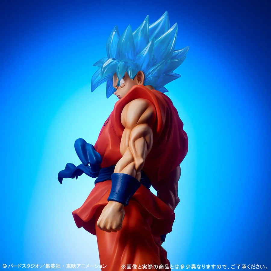 Dragon Ball Super - Son Goku SSGSS - Gigantic Series - Clear Ver. (Plex, X-Plus) [Shop Exclusive]ㅤ – PLEX – ActionFigureBrasil