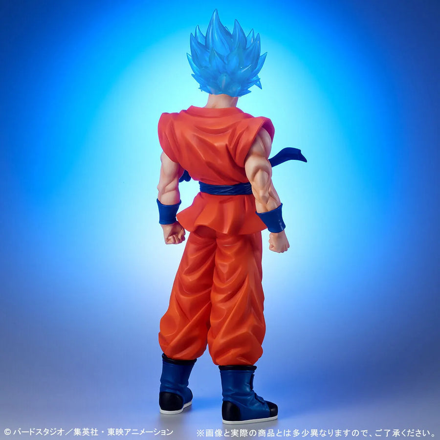 Dragon Ball Super - Son Goku SSGSS - Gigantic Series - Clear Ver. (Plex, X-Plus) [Shop Exclusive]ㅤ – PLEX – ActionFigureBrasil