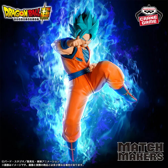 Dragon Ball Super - Son Goku SSGSS - Match Makers (Bandai Spirits)ㅤ – Bandai Spirits – ActionFigureBrasil